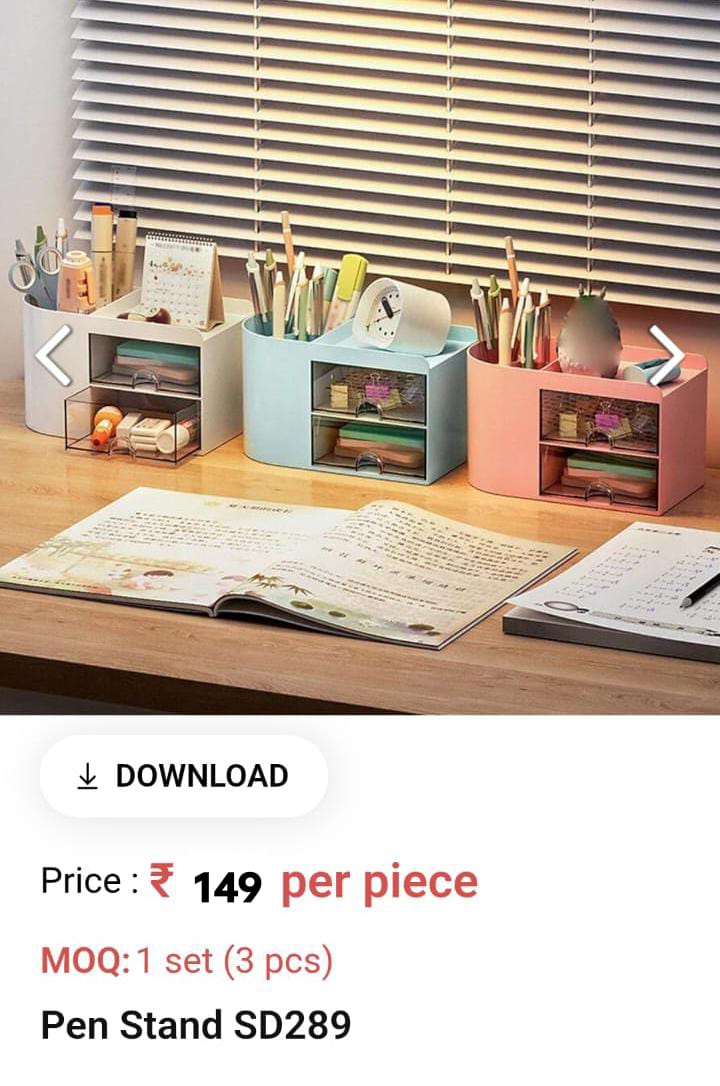 Cute Kids Pen Stand