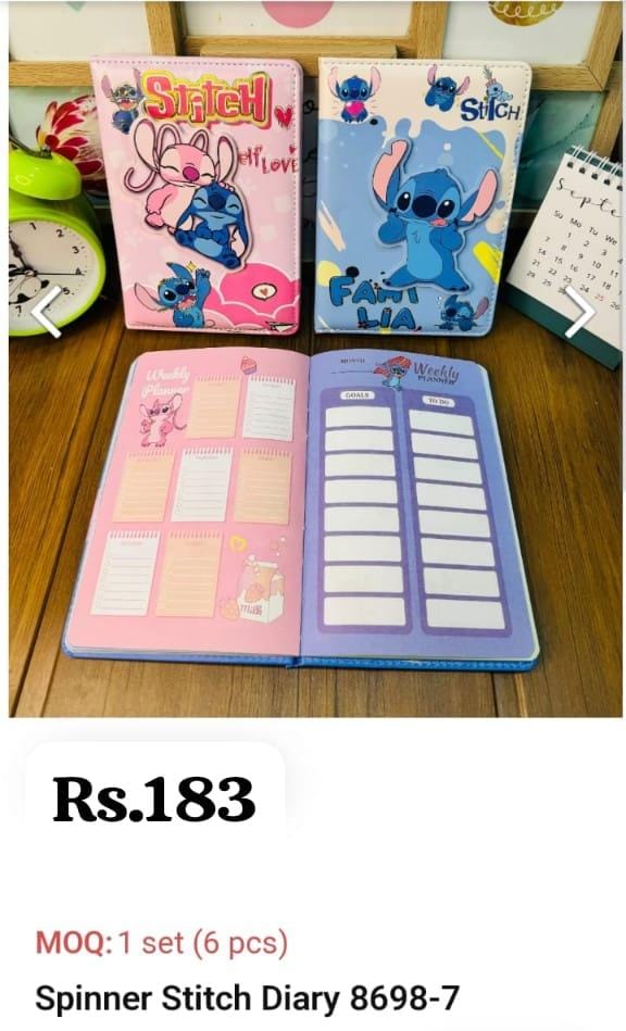 Spinner Stitch Diary