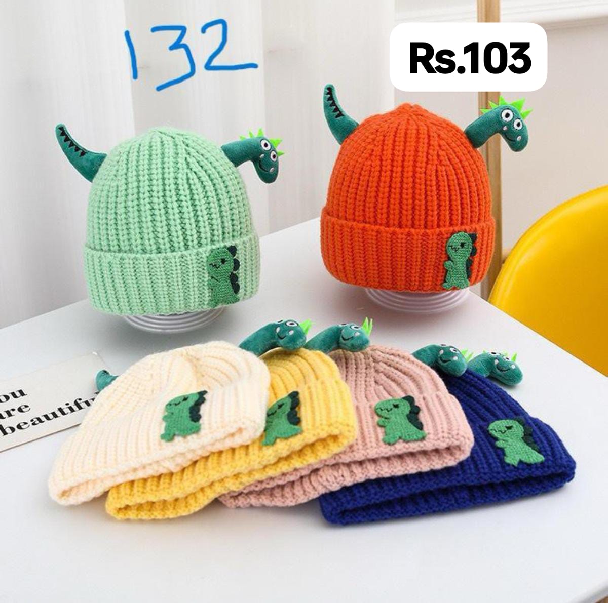 Cute Kids Winter Cap