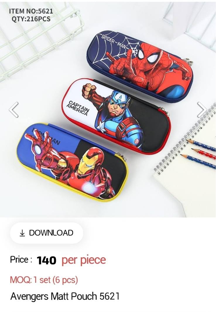 Avengers Matt Pouch