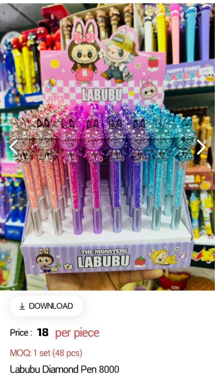 Labubu Diamond Pen