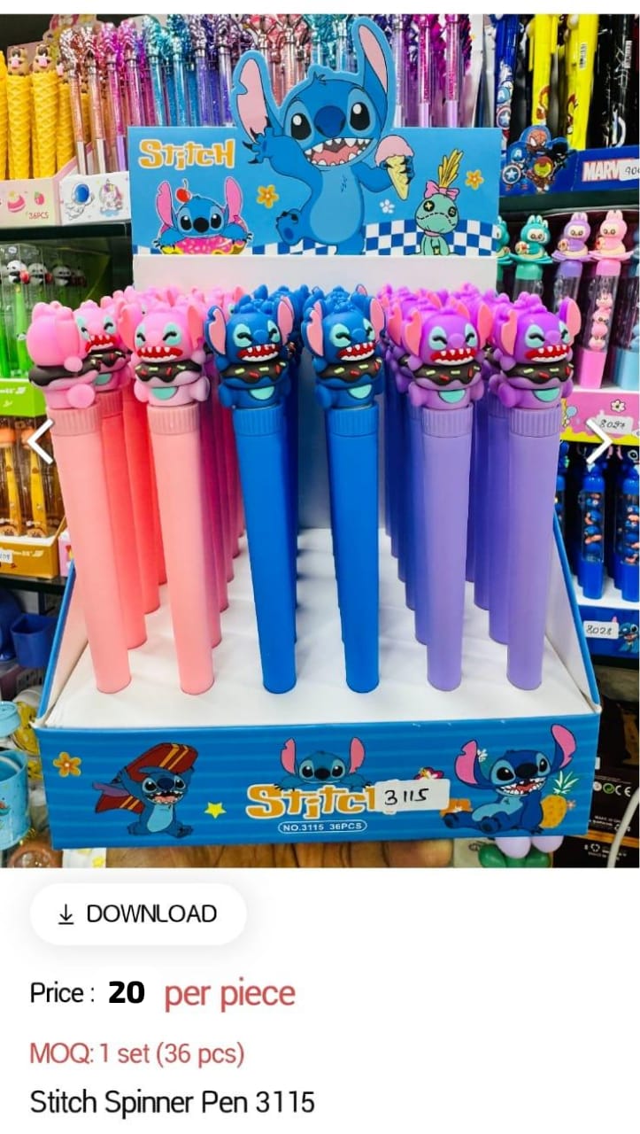 Stitch Spinner Pen