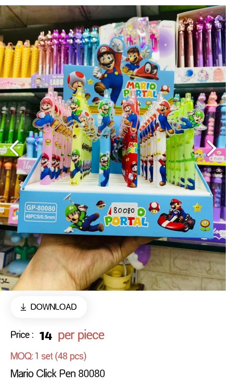 Mario Click Pen