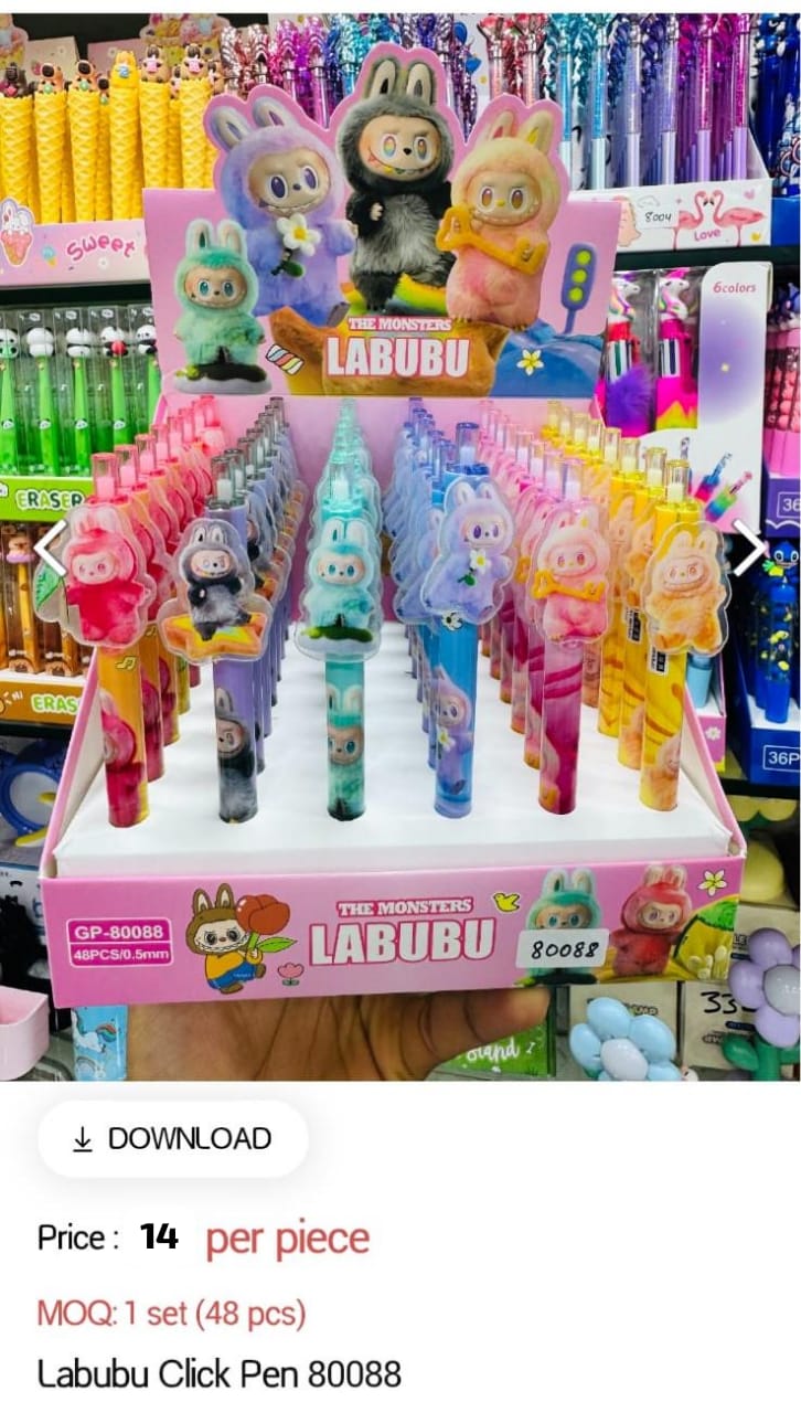 Labubu Click Pen