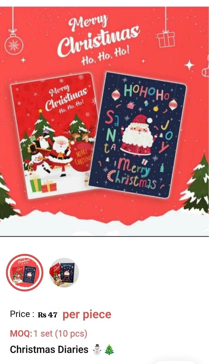 Christmas Kids Diary