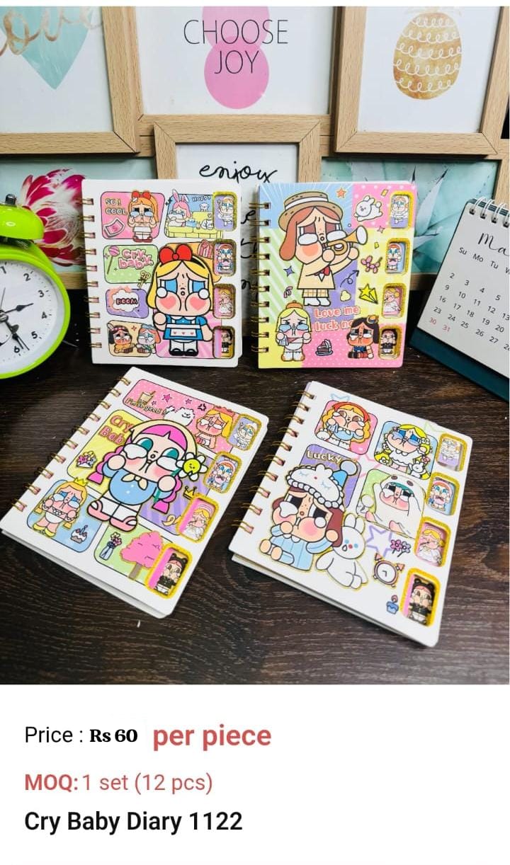 Cry Baby Kids Diary