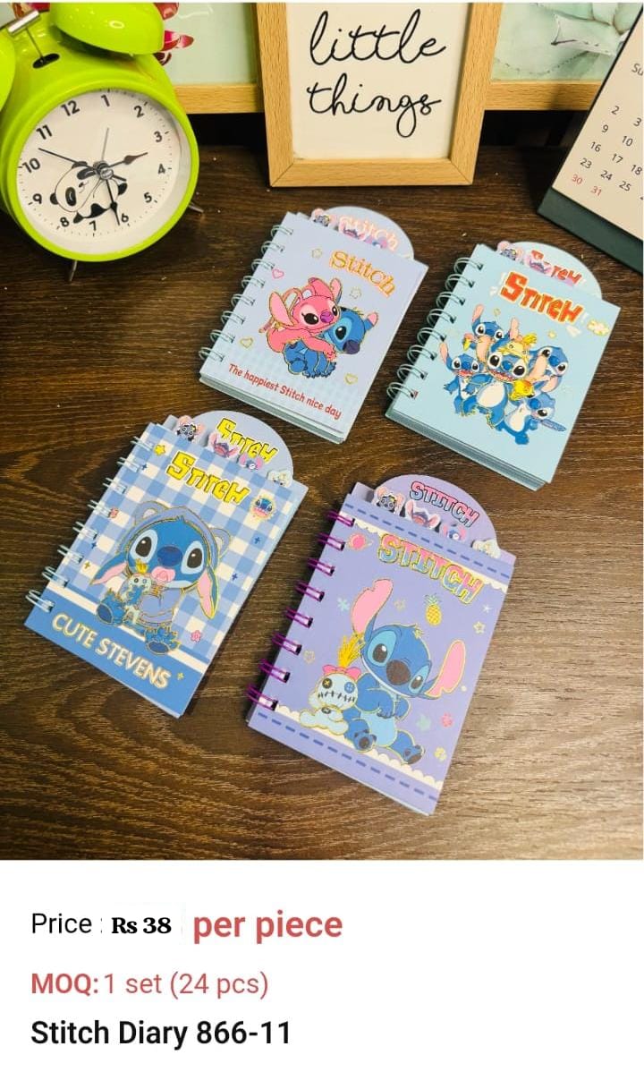 Stitch Kids Diary