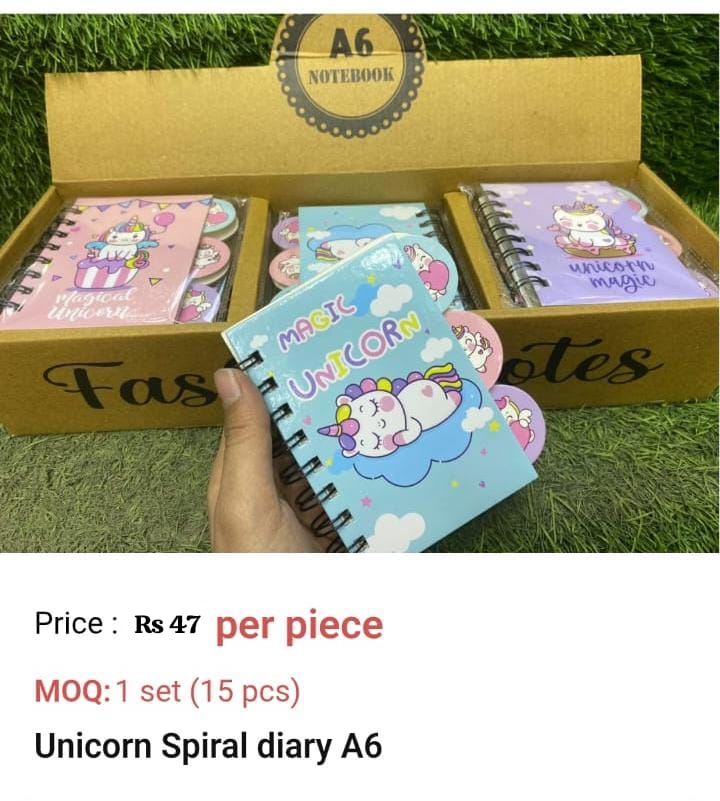 Unicorn Spiral Diary