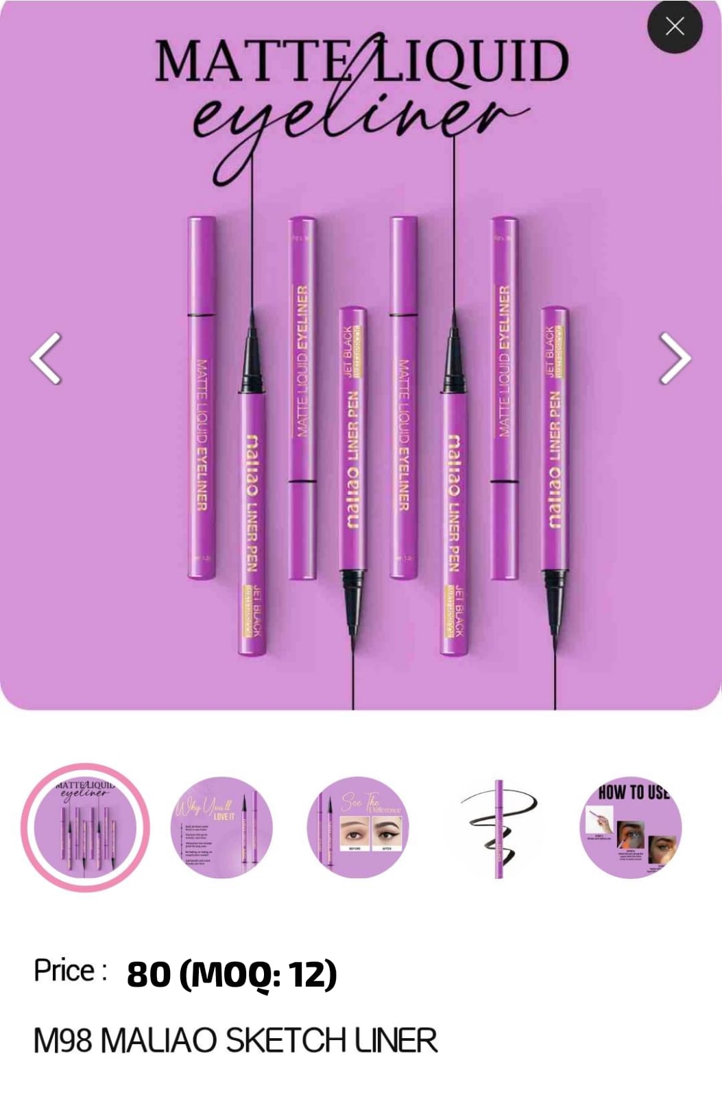 Maliao Sketch Eyeliner