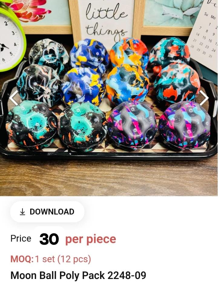 Moon Ball Poly Pack