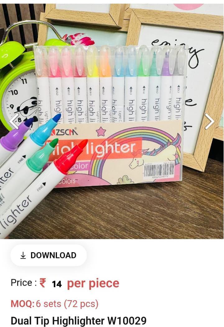 Dual Tip Highlighter