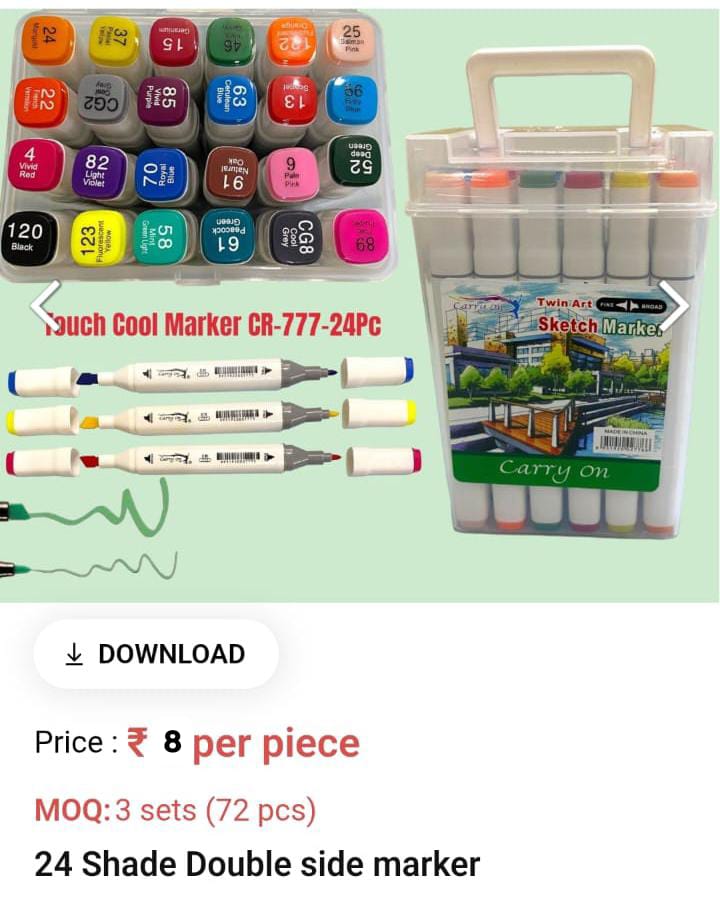 Kids Double Side Marker