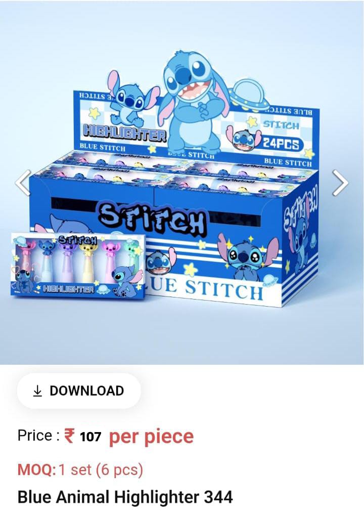 Blue Animal Highlighter