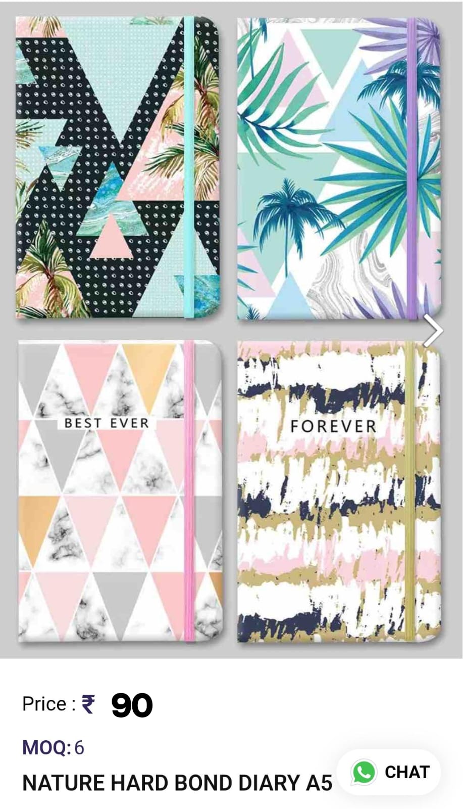 Nature Hard Bond Diary