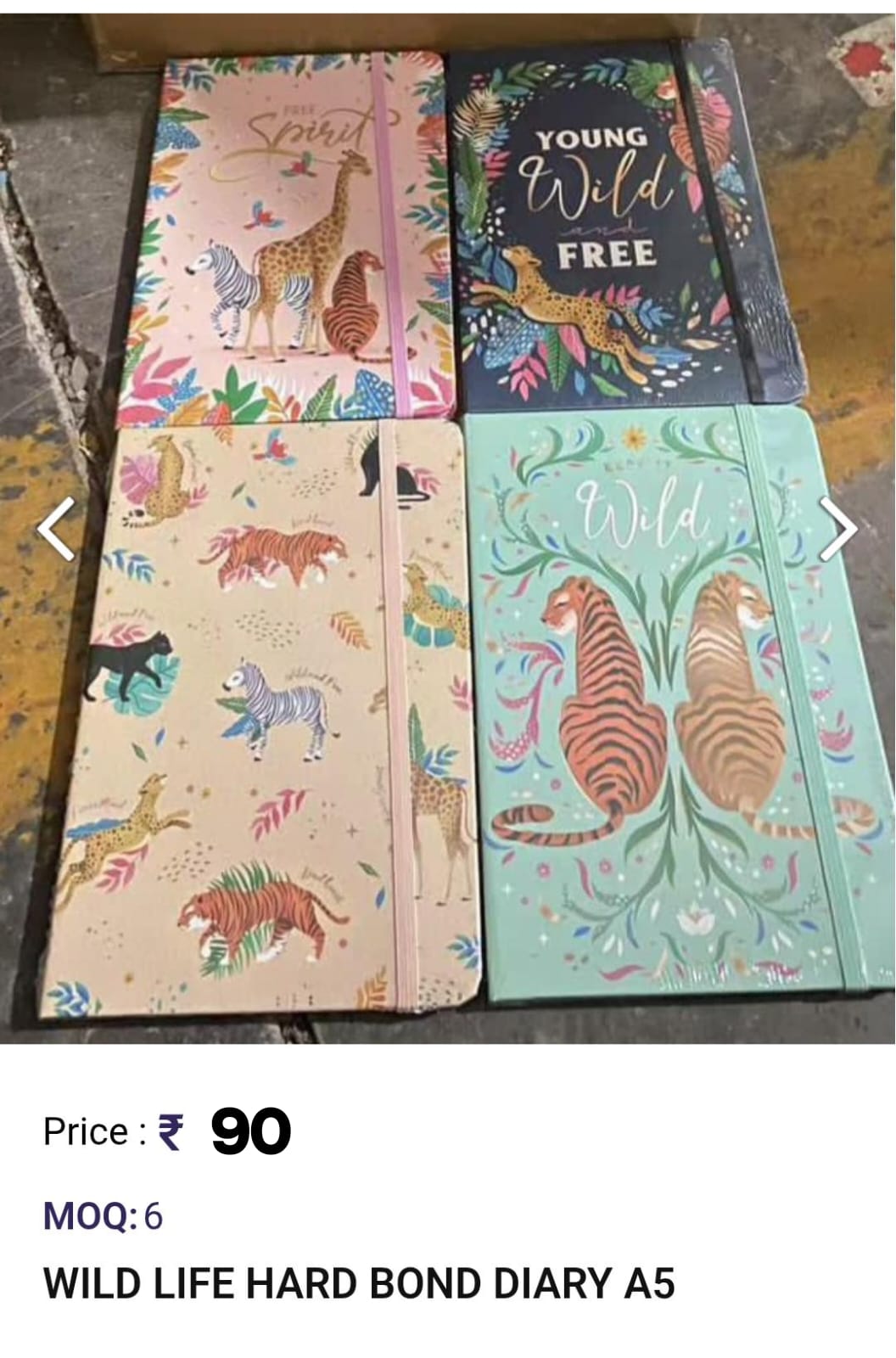 Wild Fife Hard Bond Diary