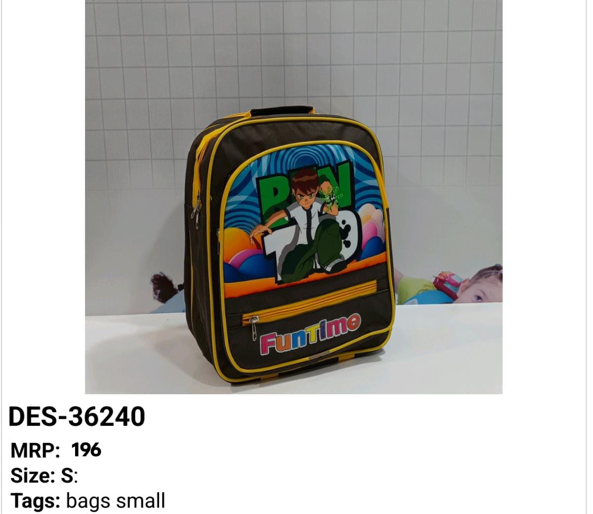 Kids School Bag