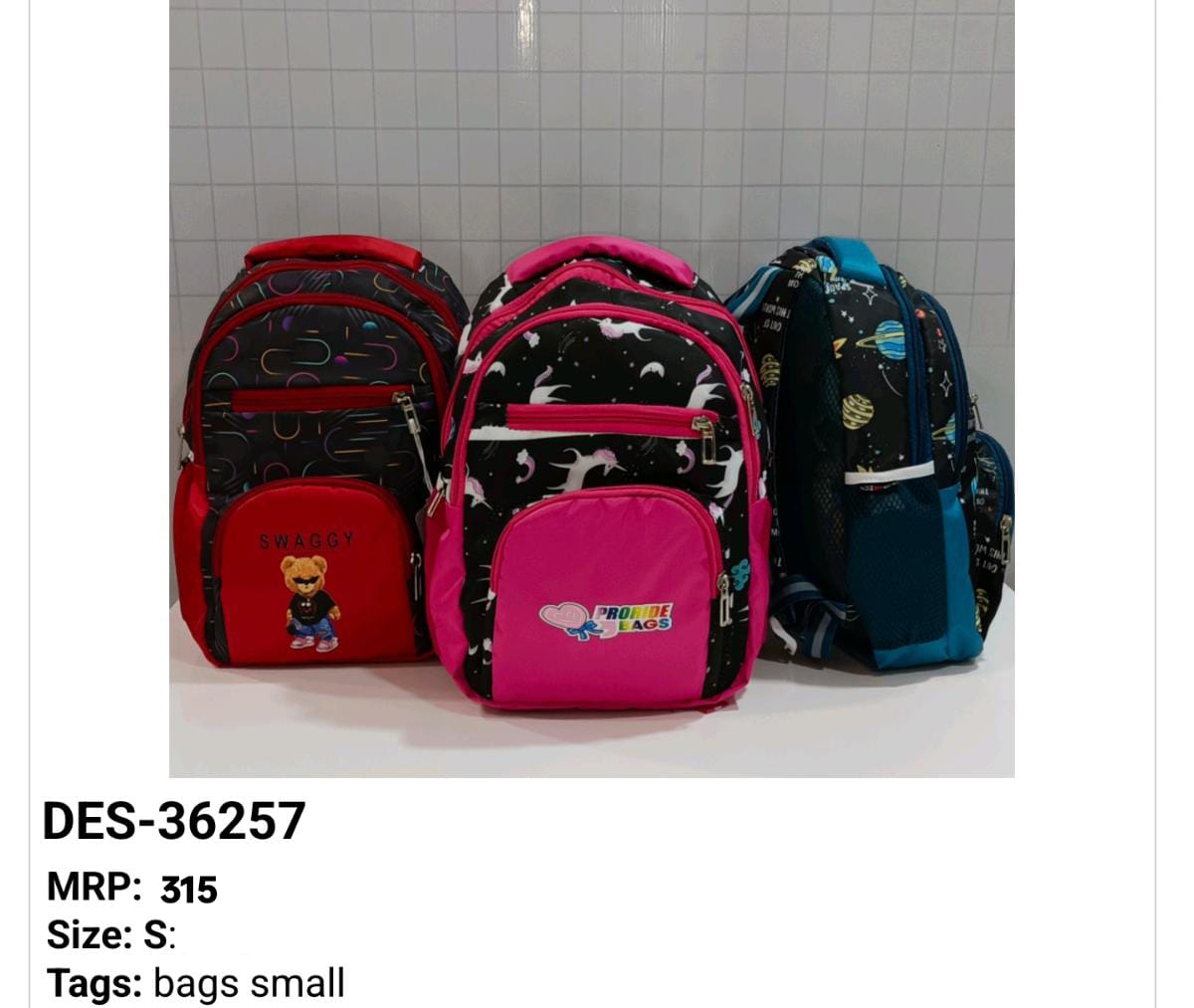 Kids School Bag