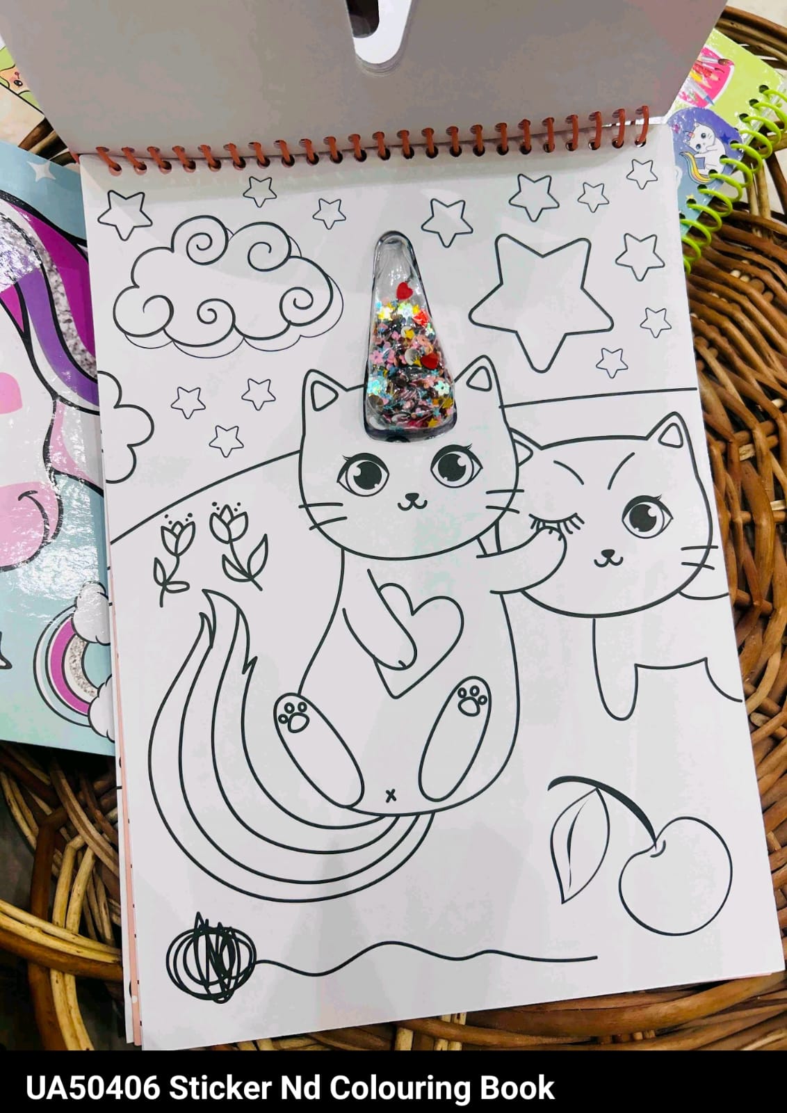 Sticker And Colouring Book