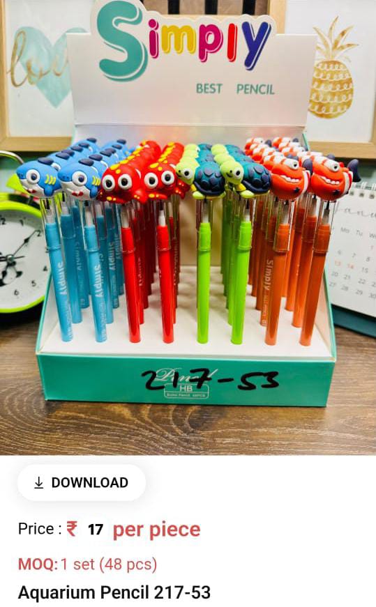 Aquarium Kids Pencil