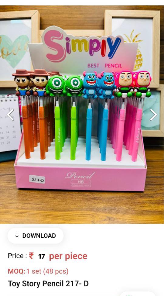 Toy Story Kids Pencil