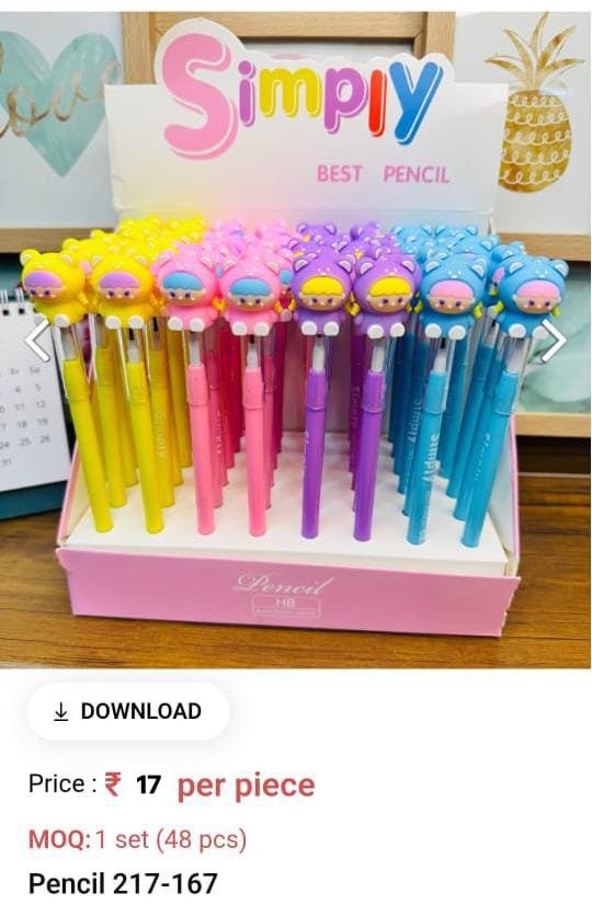Cute Kids Pencil