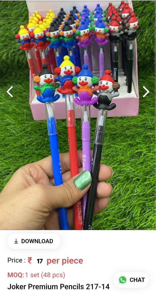 Cute Kids Pencil