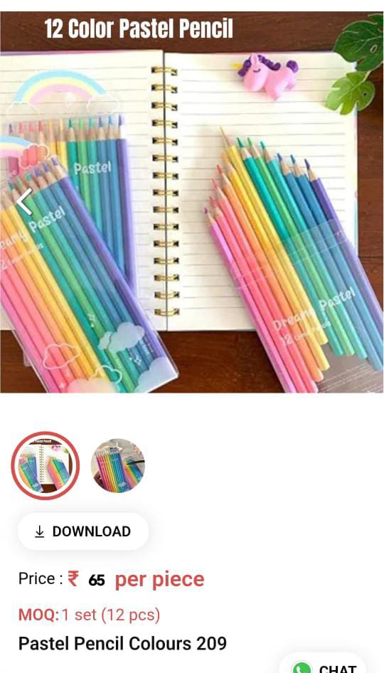 Pastel Pencil Colour