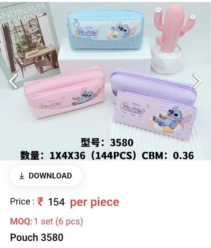 Cute Kids Pouch