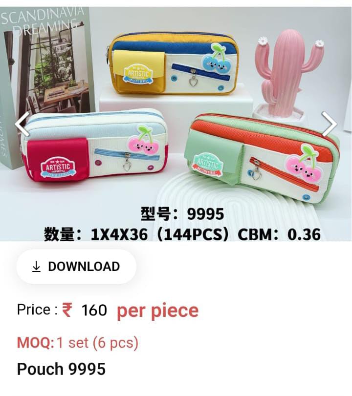 Cute Lightweight Kids Pouch