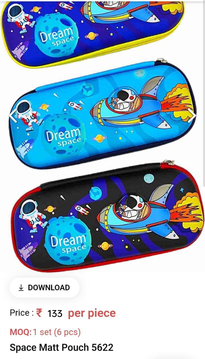 Cute Lightweight Kids Pouch