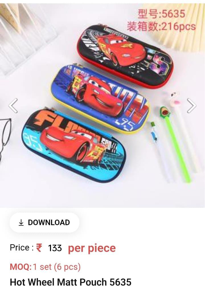 Cute Lightweight Kids Pouch