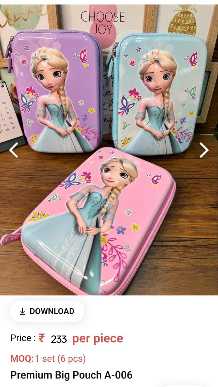 Cute Lightweight Kids Pouch