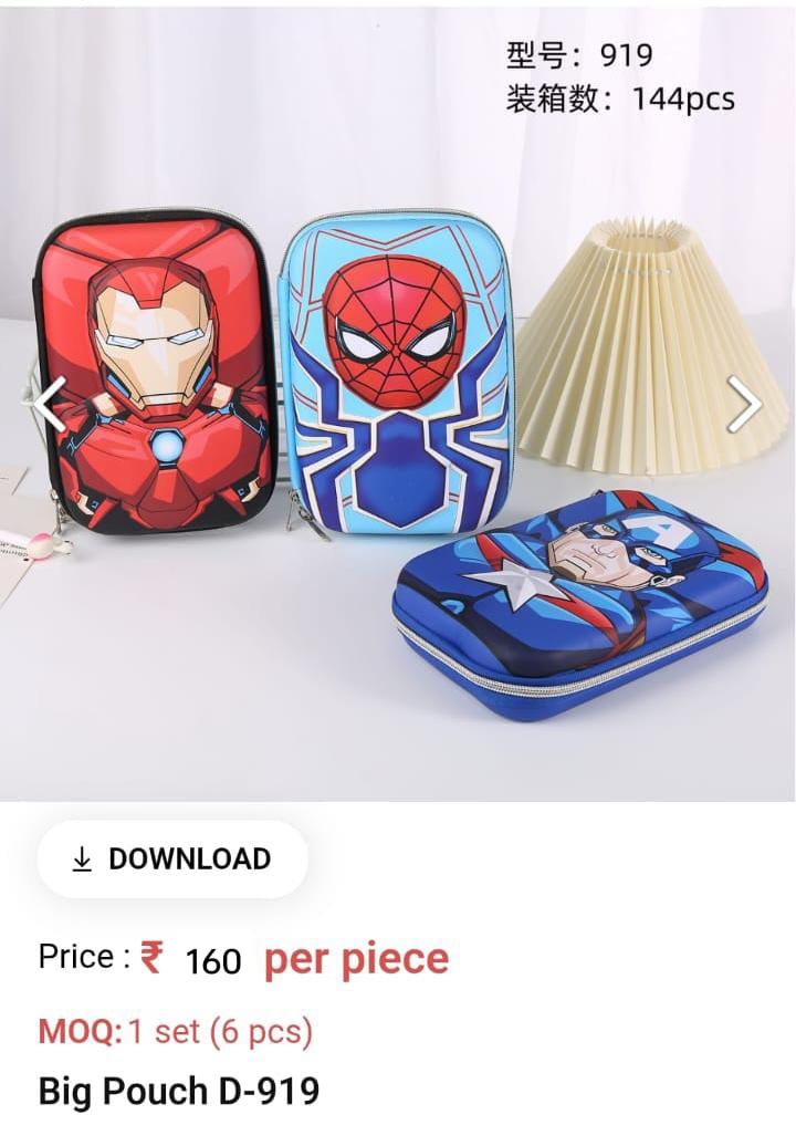 Cute Lightweight Kids Pouch