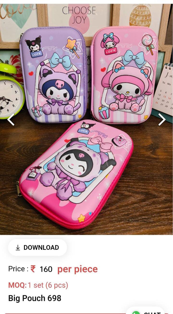 Cute Lightweight Kids Pouch