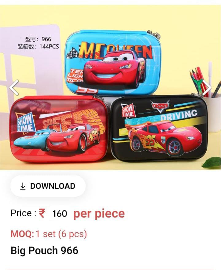 Cute Lightweight Kids Pouch