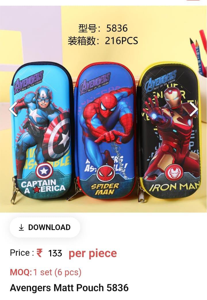 Cute Lightweight Kids Pouch