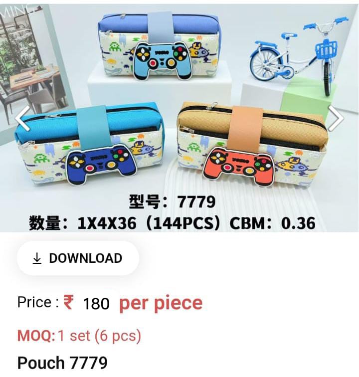 Cute Lightweight Kids Pouch