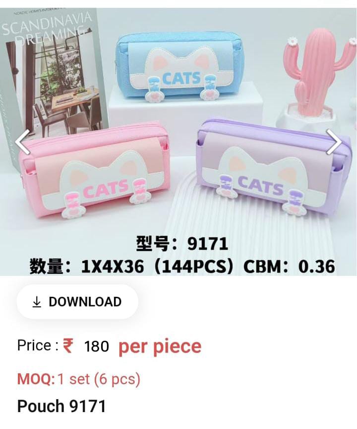 Cute Lightweight Kids Pouch