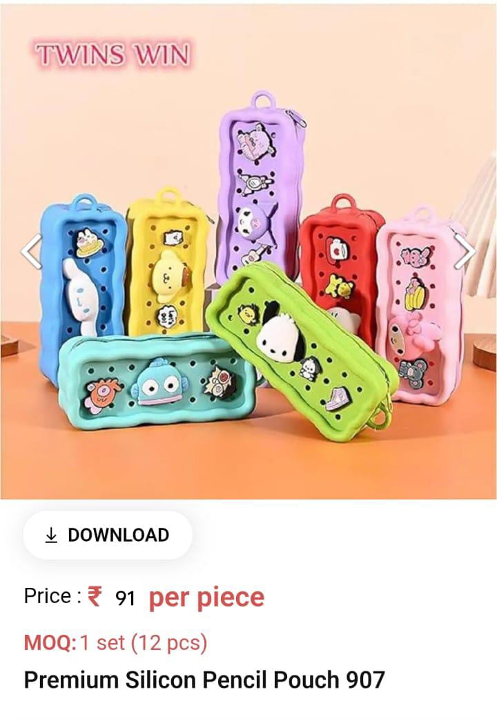 Cute Lightweight Kids Pouch