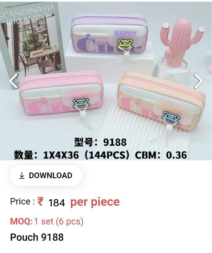 Cute Lightweight Kids Pouch