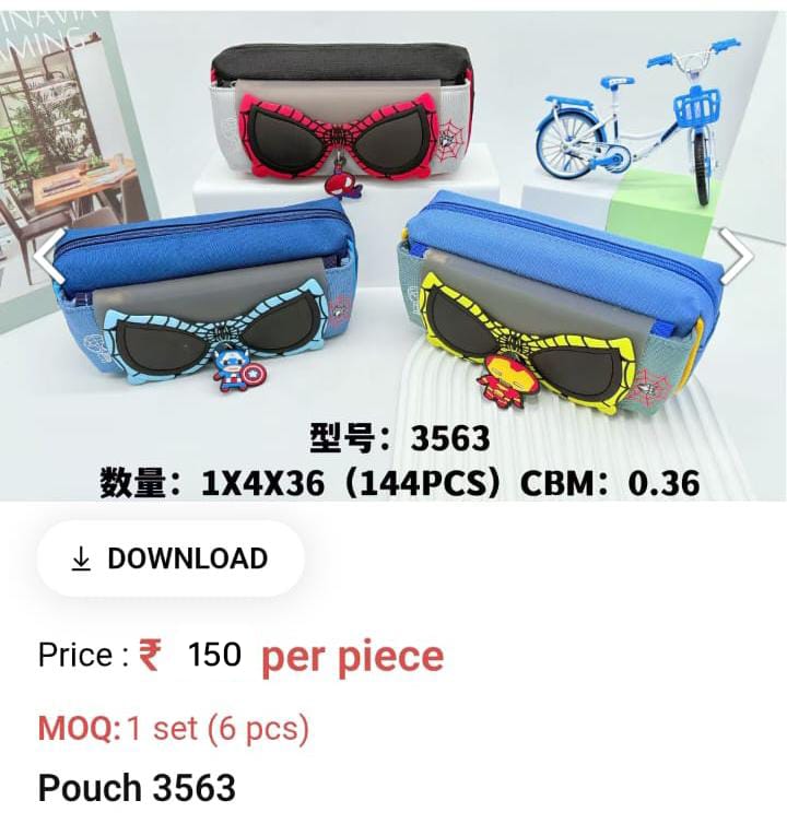 Cute Lightweight Kids Pouch