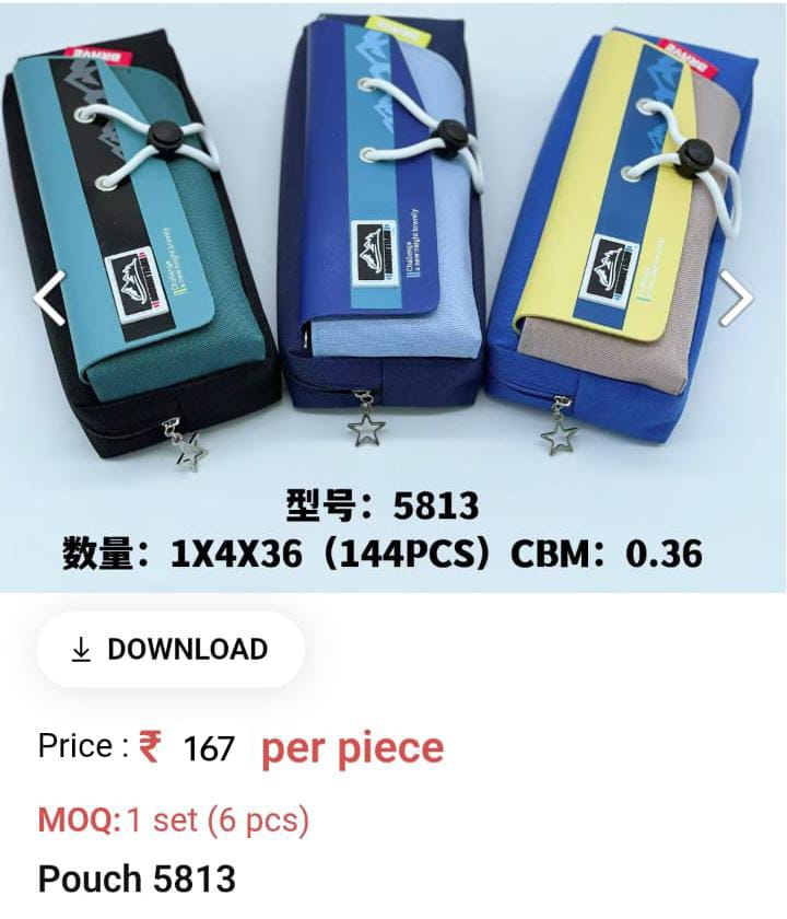 Cute Lightweight Kids Pouch