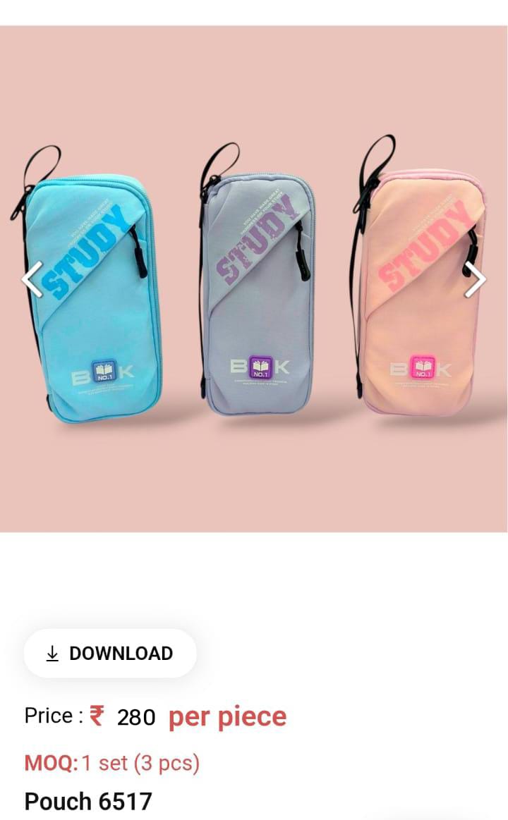 Cute Lightweight Kids Pouch