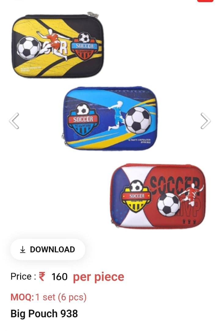 Cute Lightweight Kids Pouch