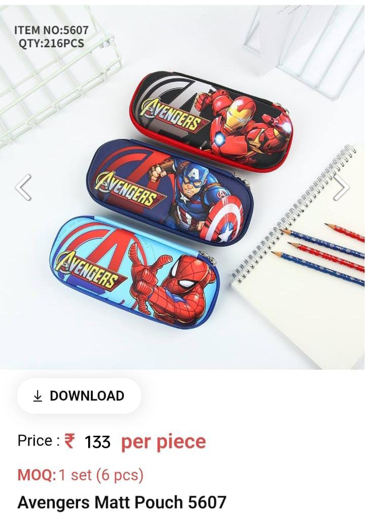 Cute Lightweight Kids Pouch