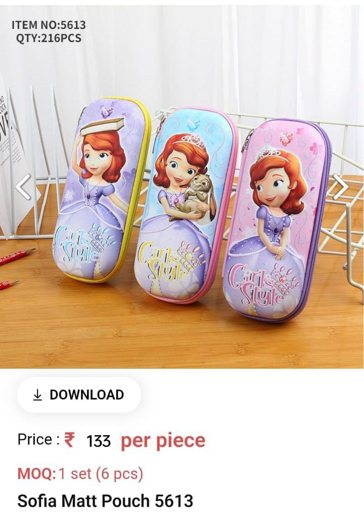 Cute Lightweight Kids Pouch