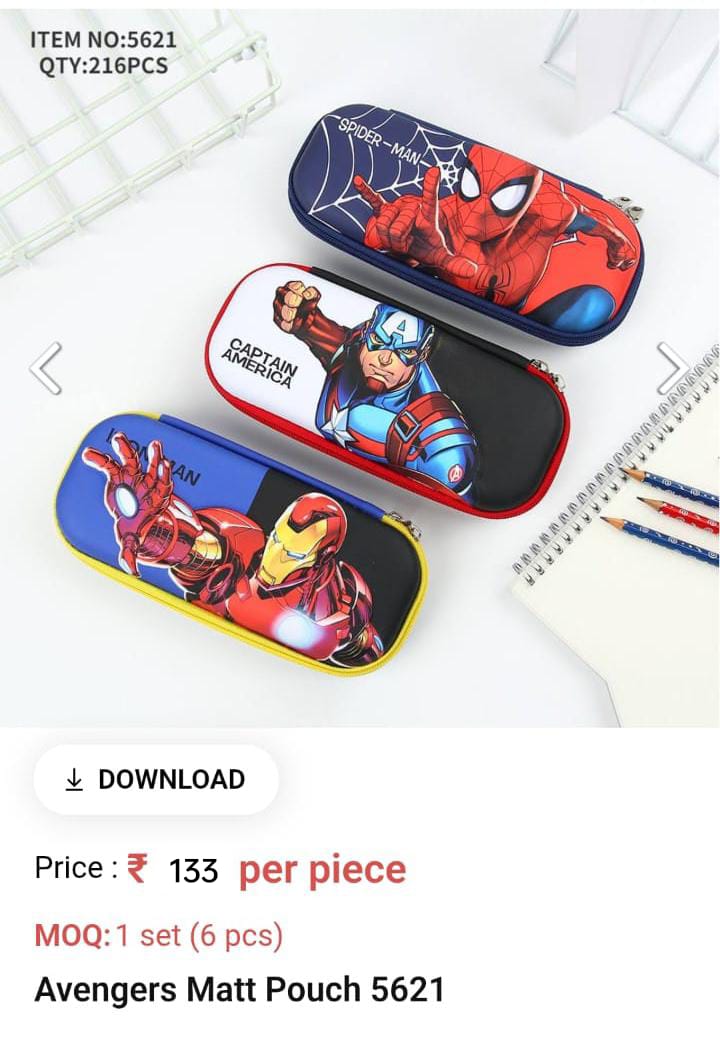 Cute Lightweight Kids Pouch