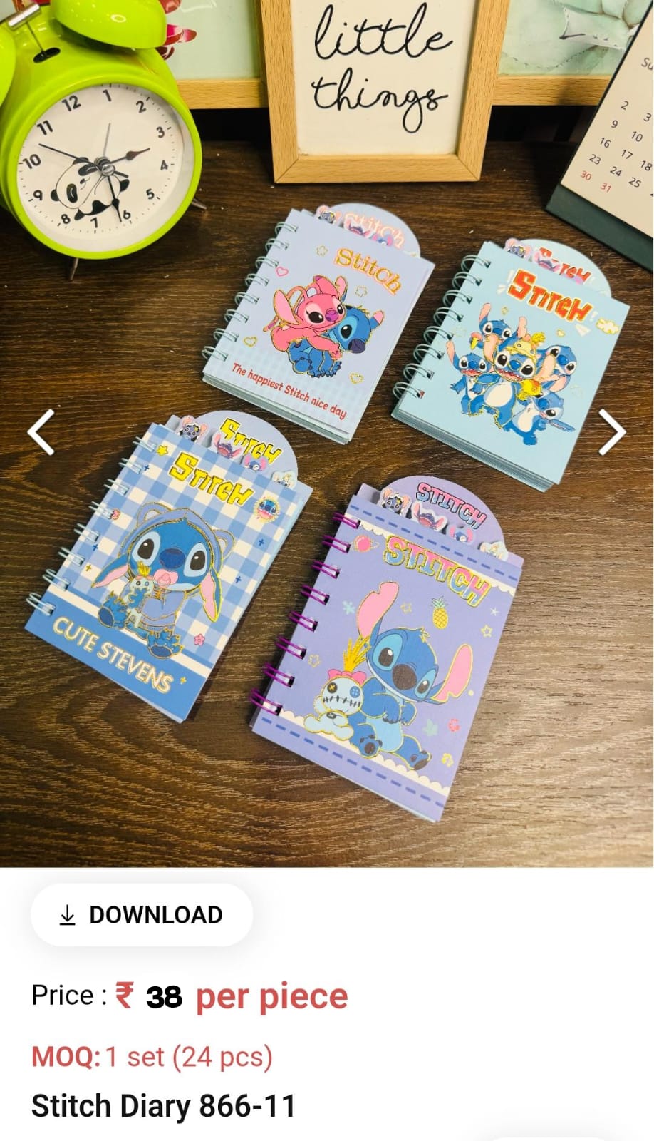 Stitch Kids  Diary