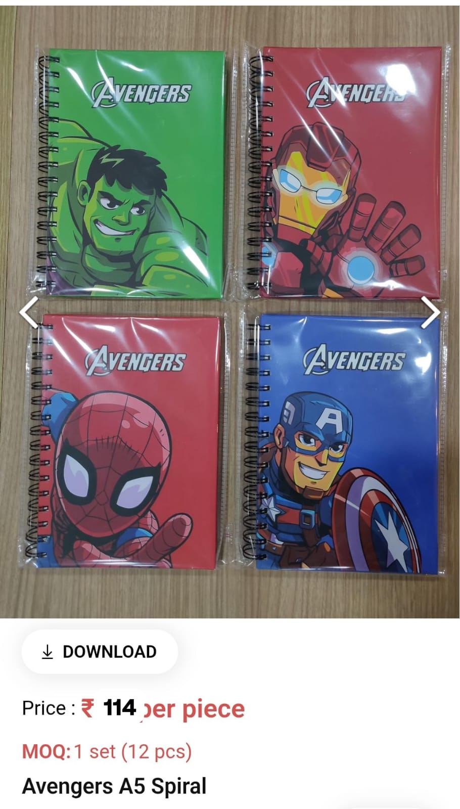 Avengers Kids Diary