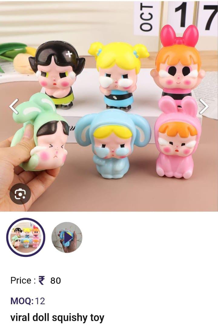 Viral Doll Squishy Toy